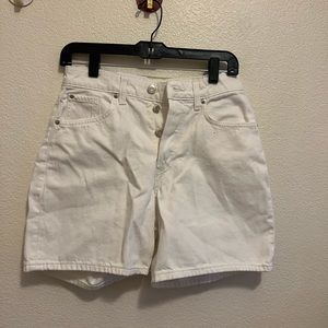 White Bermuda Shorts